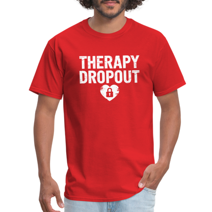 Therapy Dropout T-Shirt - red