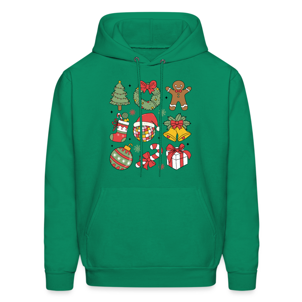 Christmas Holiday Season Hoodie - kelly green