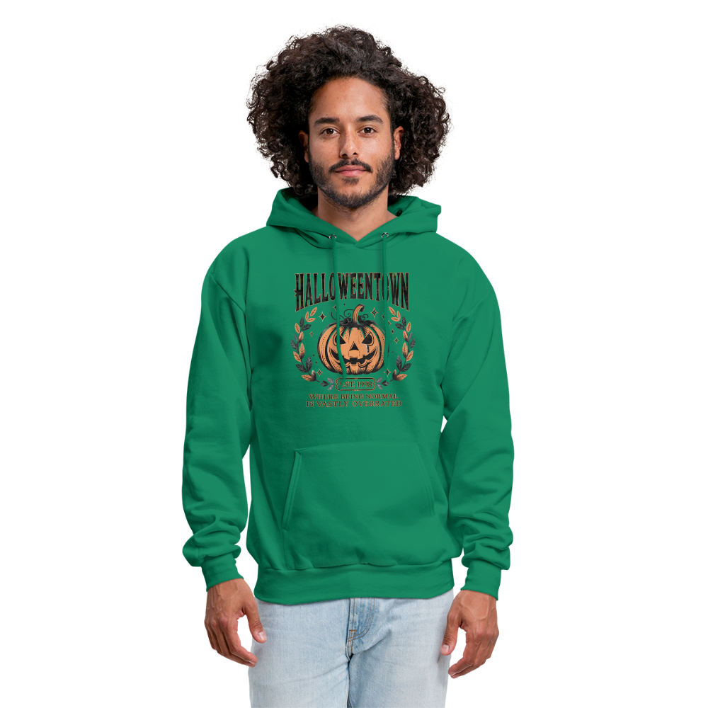 Halloweentown Hoodie (Where Normal is Overrated) - kelly green