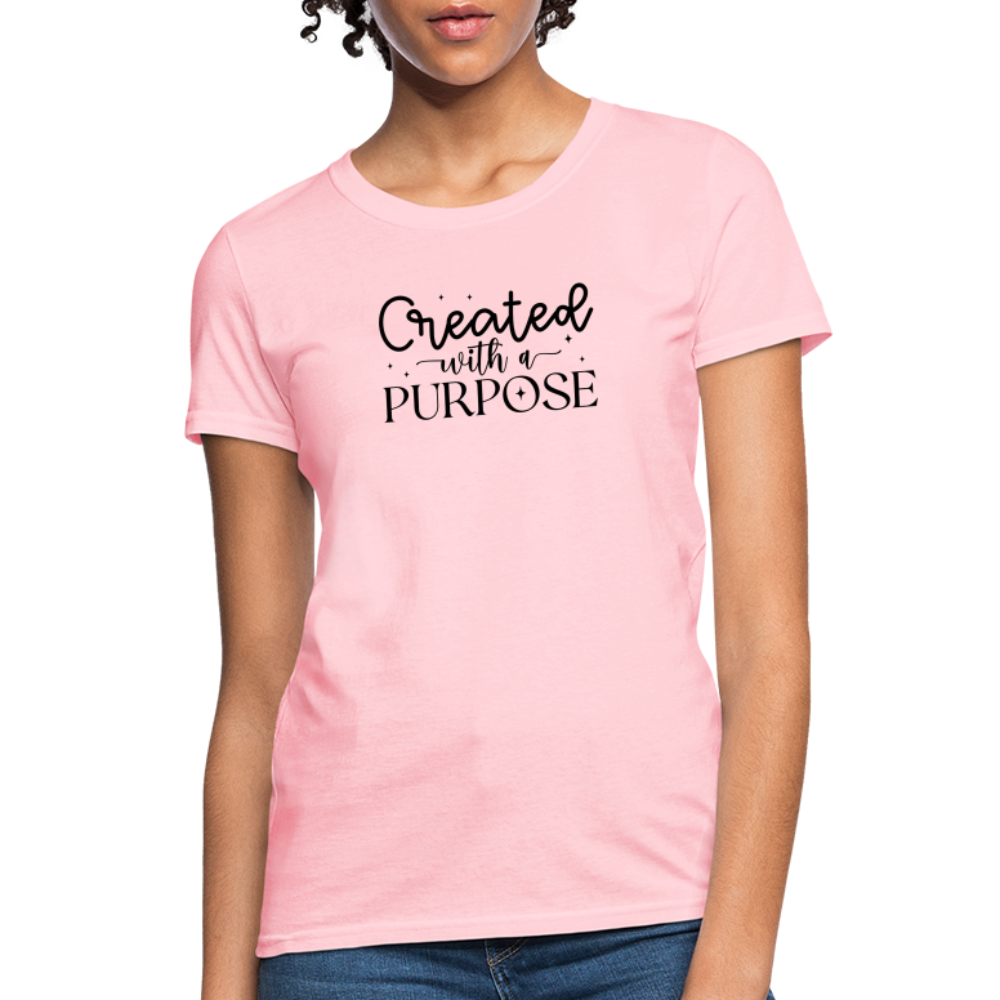 Created with a Purpose Women's T-Shirt - pink