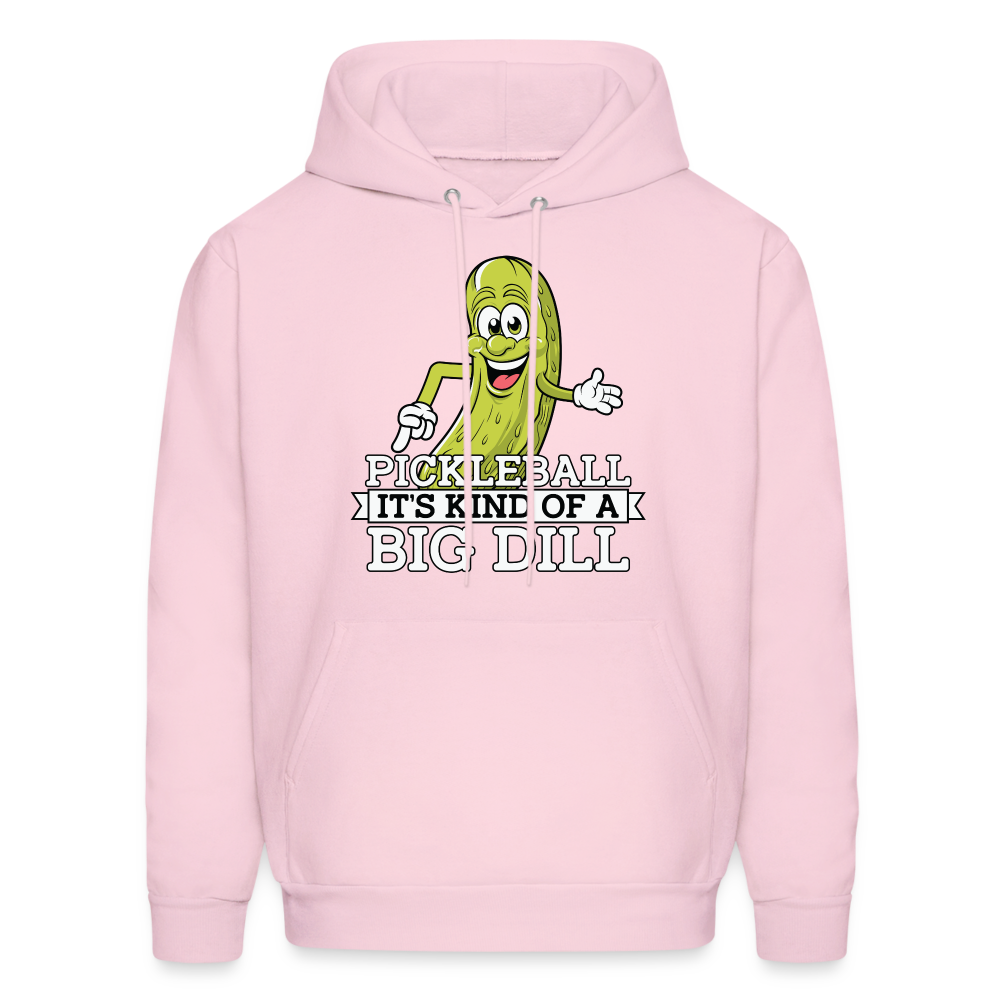 Pickleball It's Kind Of A Big Dill Hoodie - pale pink