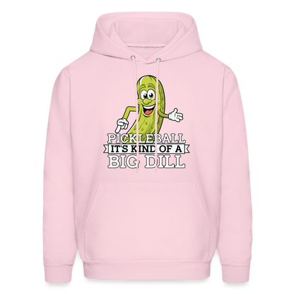 Pickleball It's Kind Of A Big Dill Hoodie - pale pink