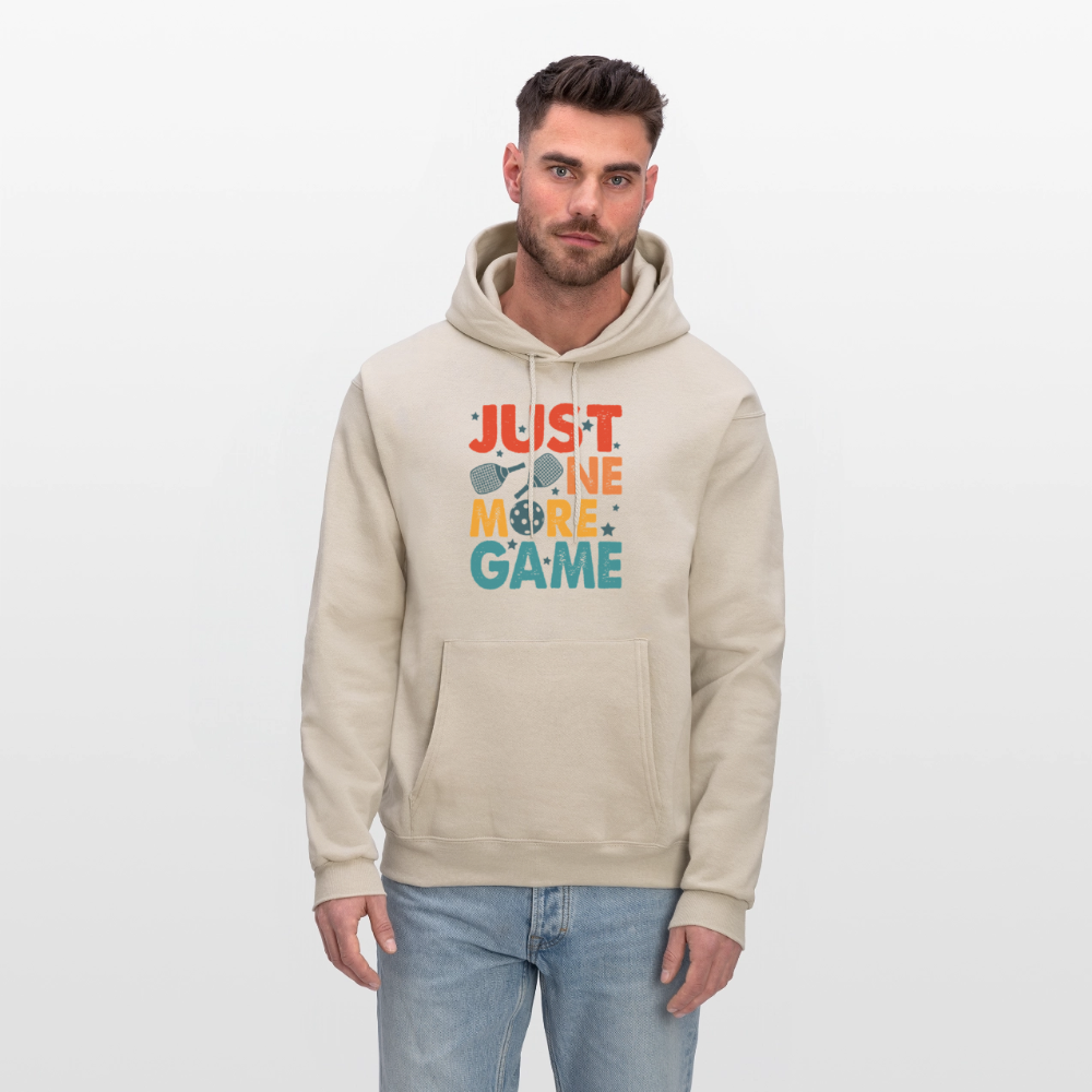 Just One More Game (Pickleball) Hoodie - Sand