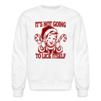 It's Not Going To Lick Itself (Naughty Christmas Elf) Sweatshirt