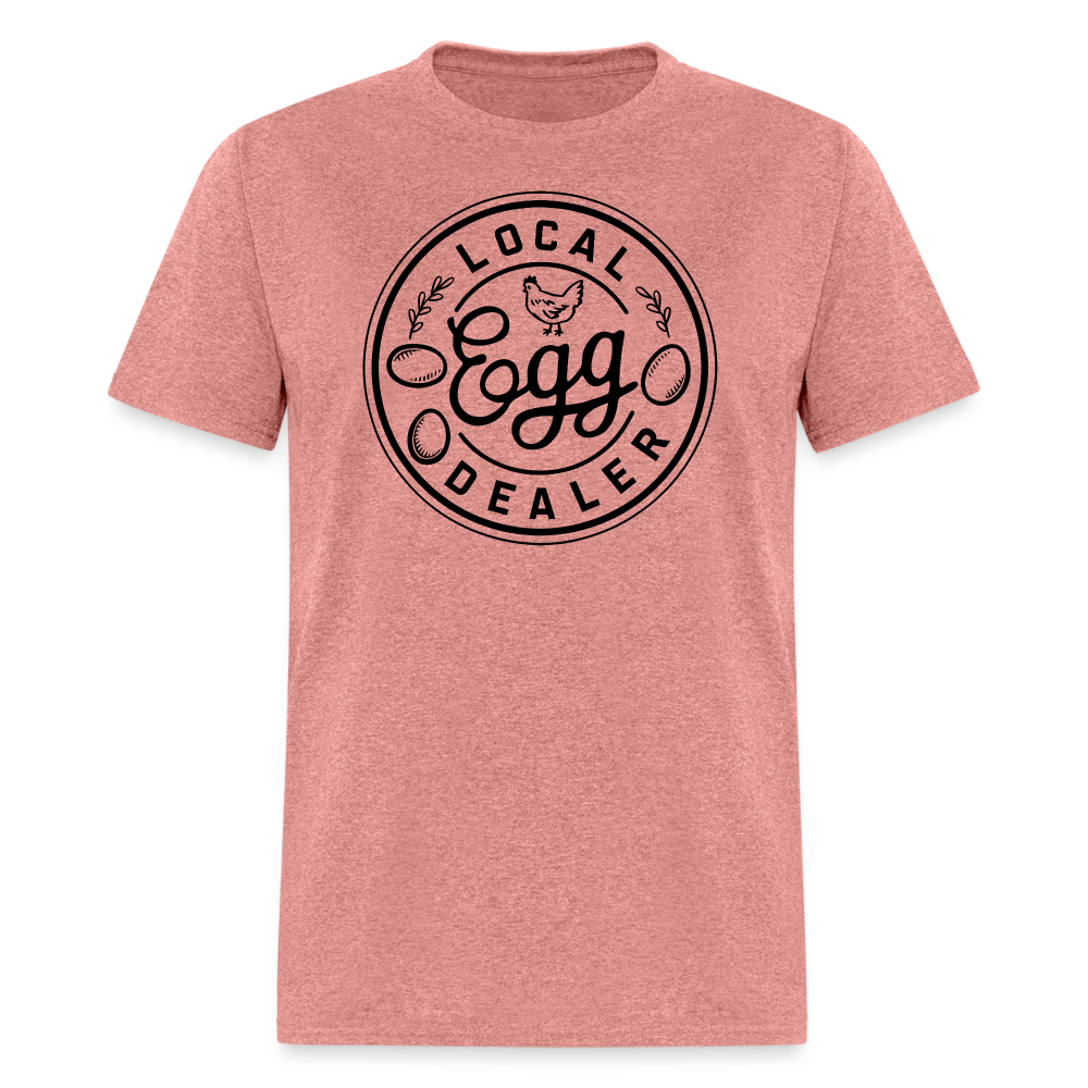 Local Egg Dealer T-Shirt - heather mauve