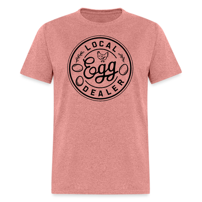 Local Egg Dealer T-Shirt - heather mauve