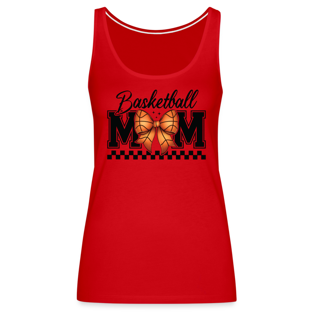 Basketball Mom Women’s Premium Tank Top - red