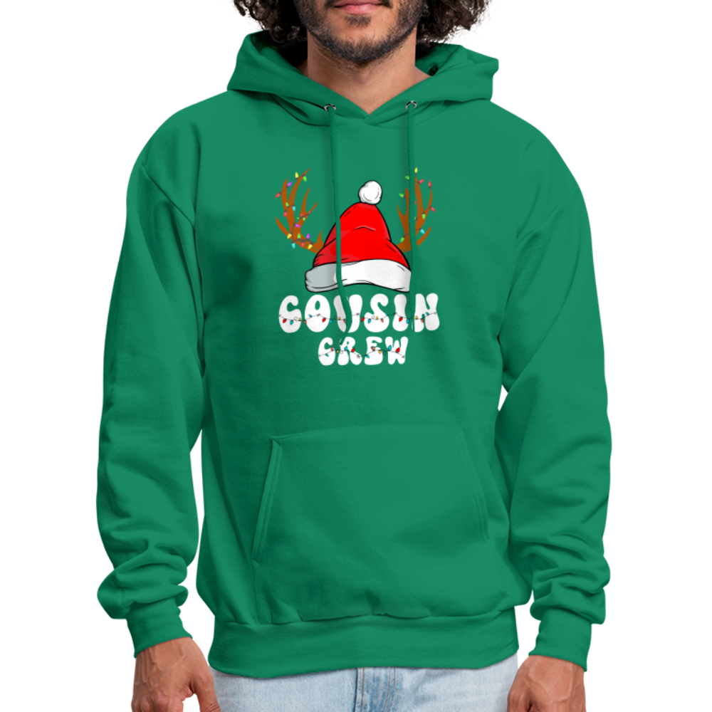 Cousin Crew Christmas Hoodie - kelly green