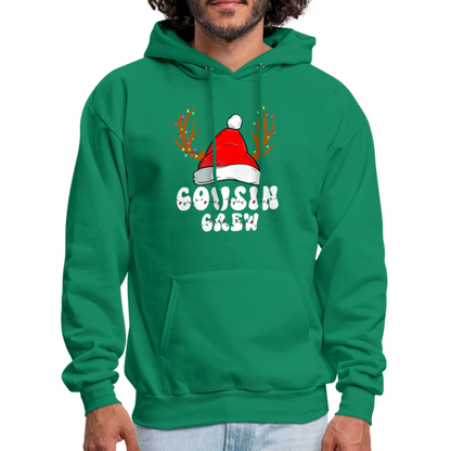 Cousin Crew Christmas Hoodie - kelly green