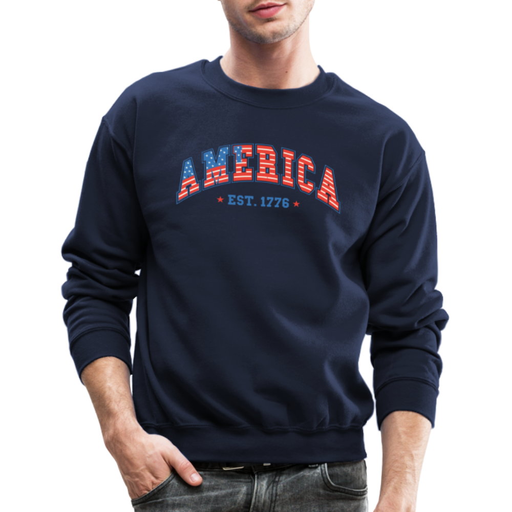 American 1776 Sweatshirt - navy