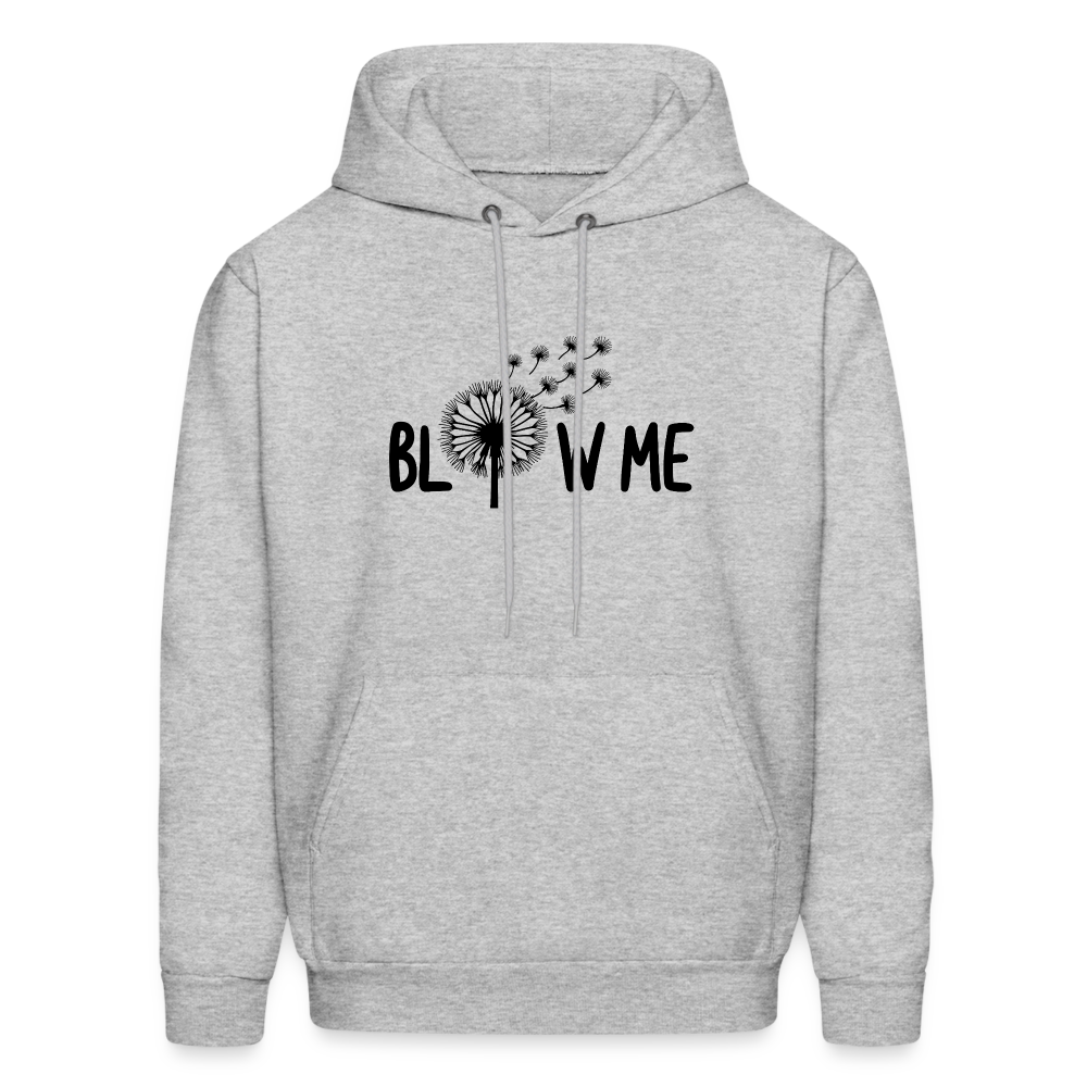 Blow Me Hoodie - heather gray