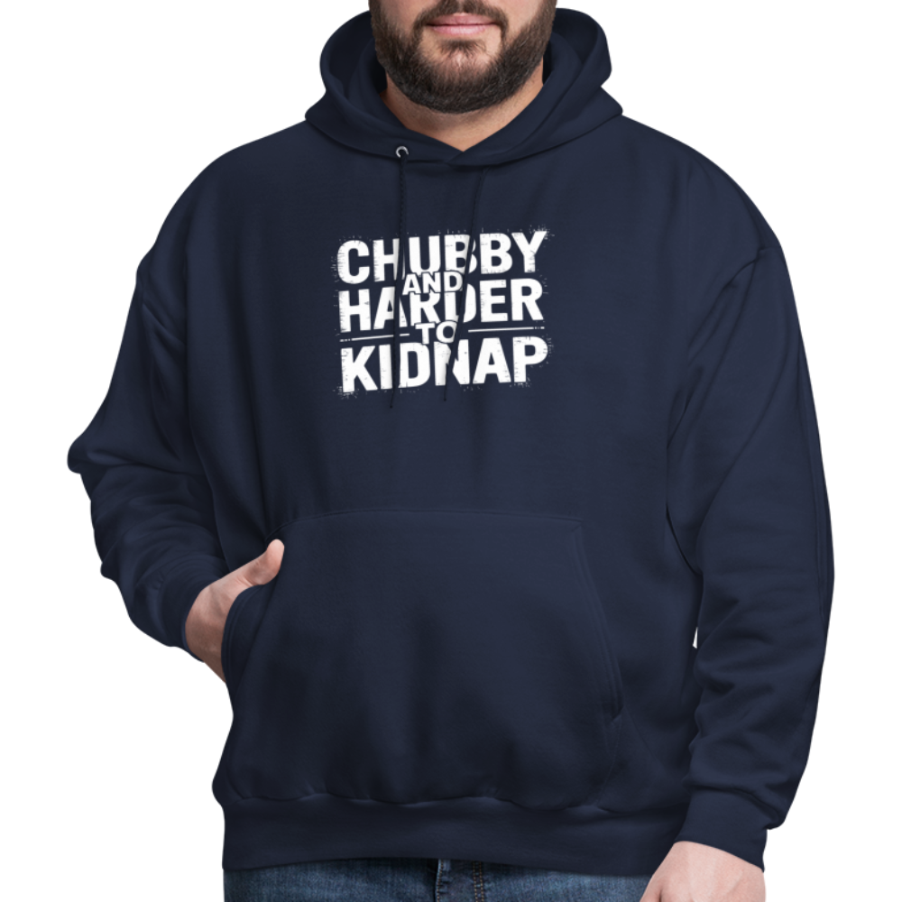 Chubby and Harder to Kidnap Hoodie - navy