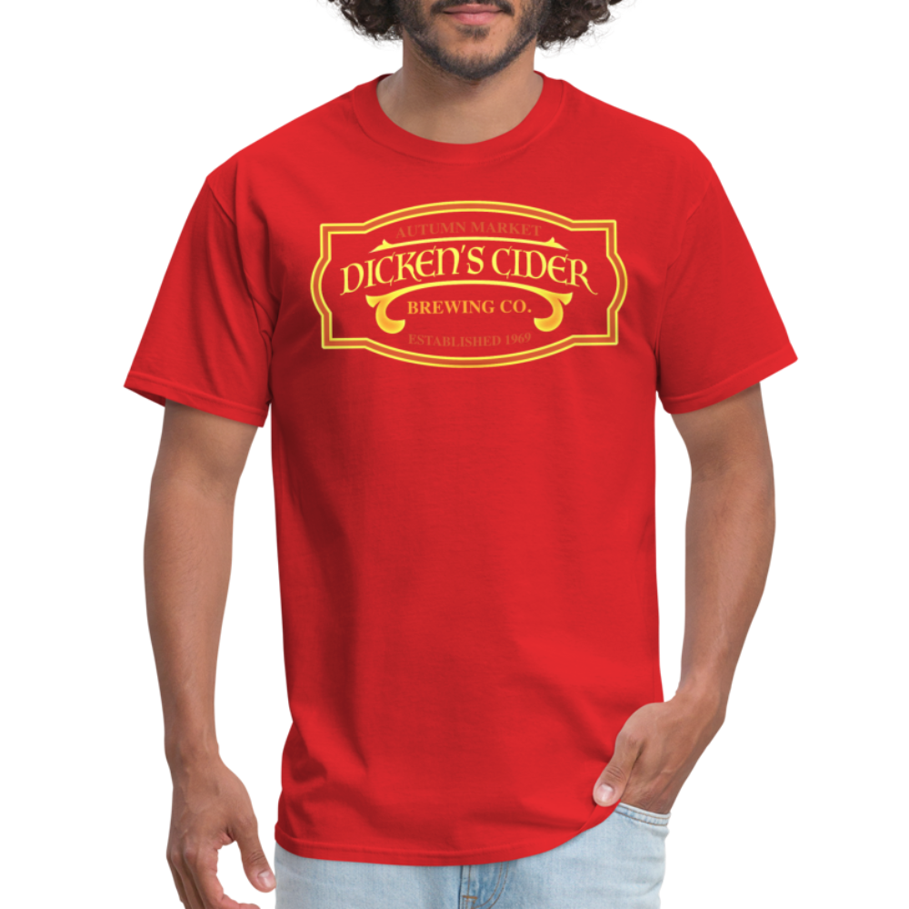 Dicken's Cider Brewing Co T-Shirt - red