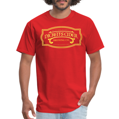 Dicken's Cider Brewing Co T-Shirt - red