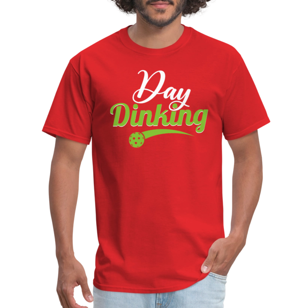 Day Dinking (Pickleball) T-Shirt - red