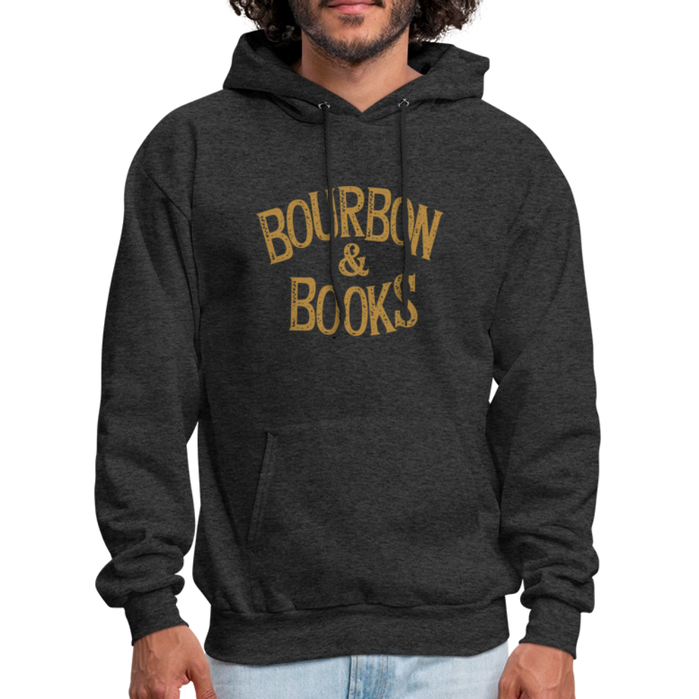 Bourbon & Books Hoodie - charcoal grey