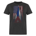Cuba & USA Flag T-Shirt – Cuban American Pride Tee