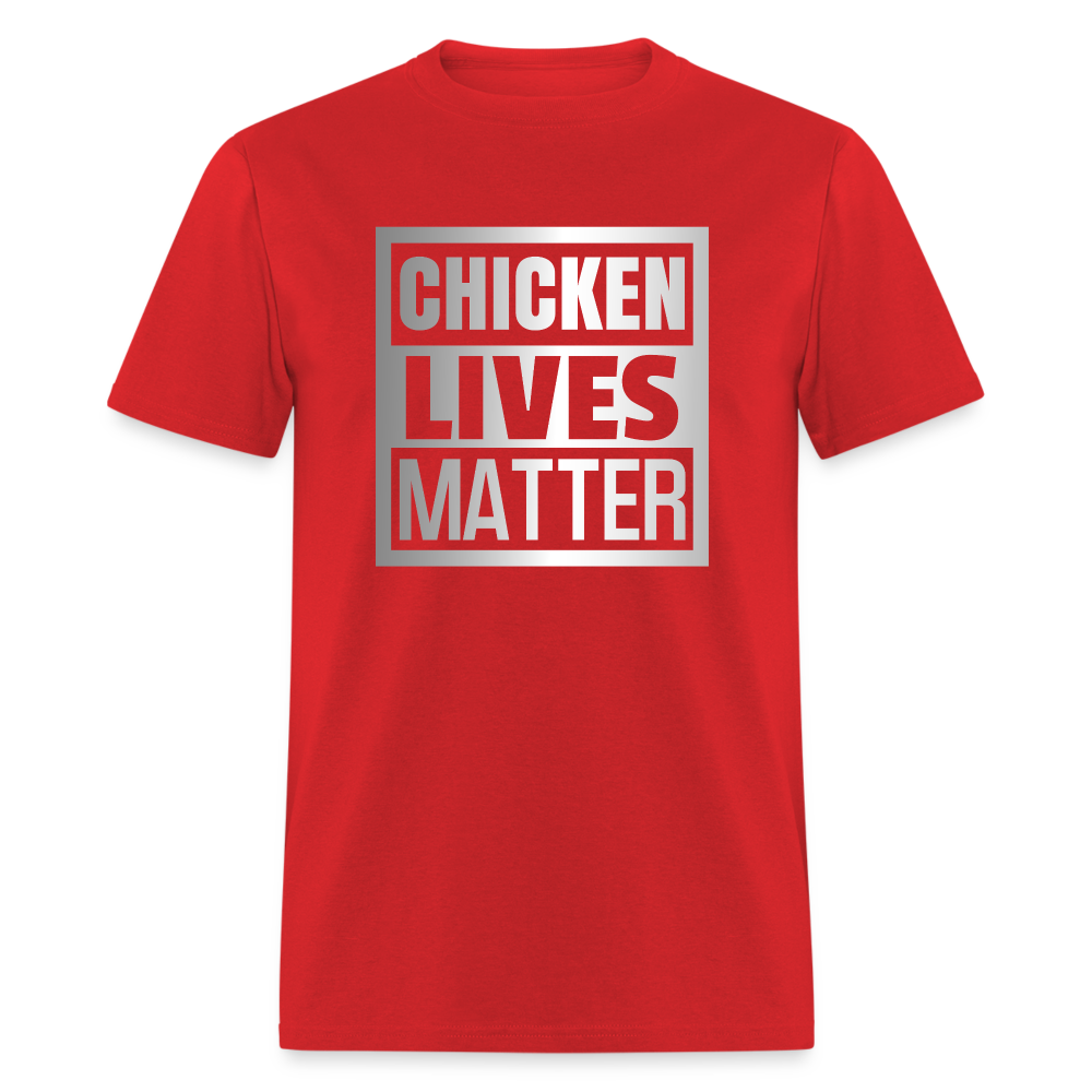 Chicken Lives Matter T-Shirt - red