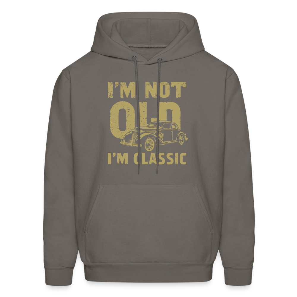 I'm Not Old I'M Classic Hoodie - asphalt gray