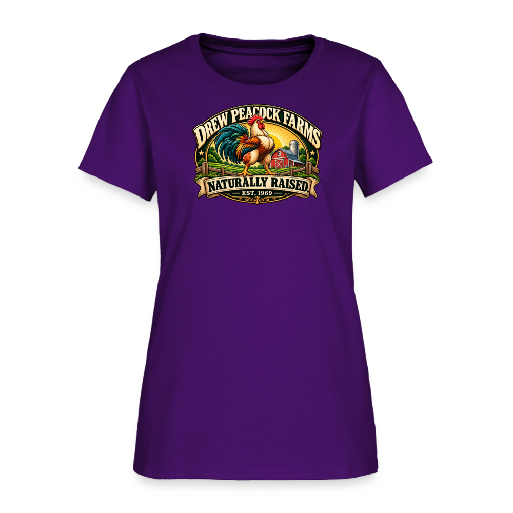Drew Peacock Farms Women's T-Shirt - purple