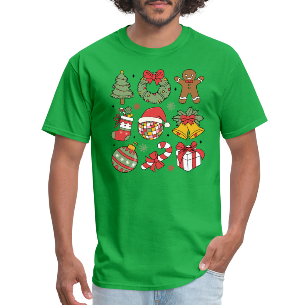 Christmas Holiday Season T-Shirt - bright green