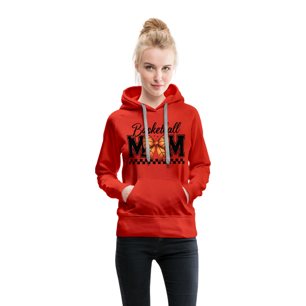 Basketball Mom Women’s Premium Hoodie - red