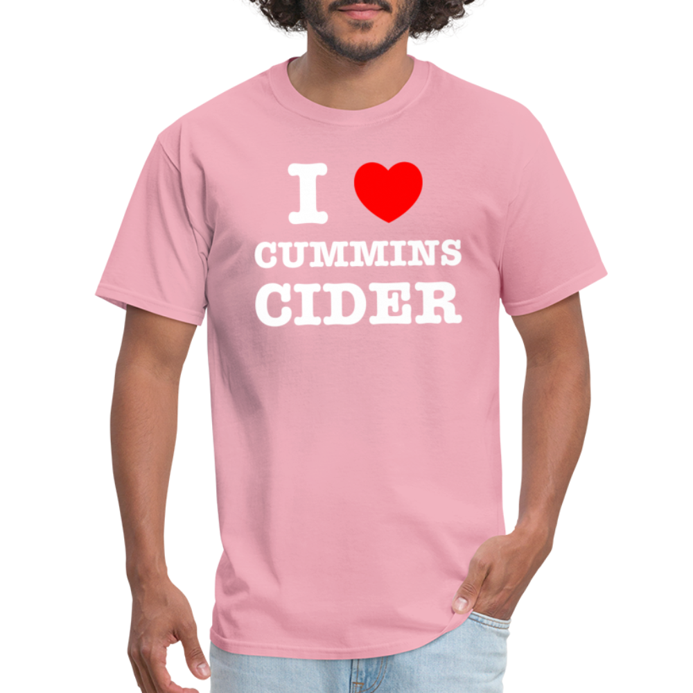 I Heart Cummins Cider T-Shirt - pink