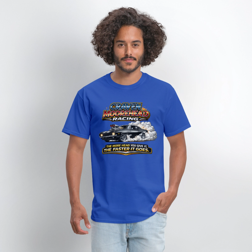 Craven Moorehead Racing T-Shirt Color: Heather Gray