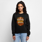 Powered by Mashed Potatoes & Gravy – Fall Floral Women’s Premium Sweatshirt