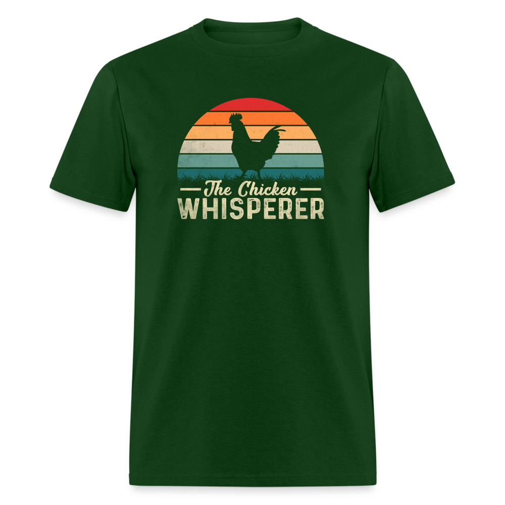 The Chicken Whisperer T-Shirt - forest green