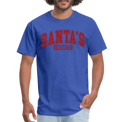 Santa's Favorite T-Shirt - royal blue