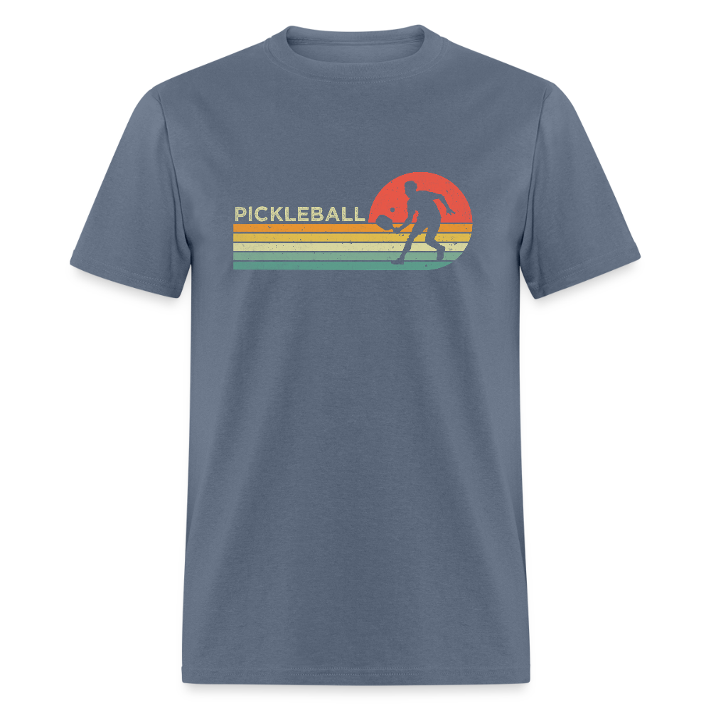 Retro Pickleball T-Shirt - denim