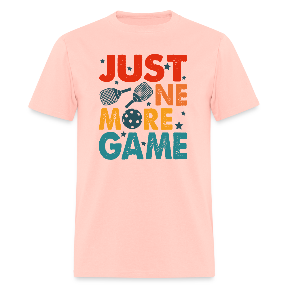 Just One More Game (Pickleball) T-Shirt - blush pink 