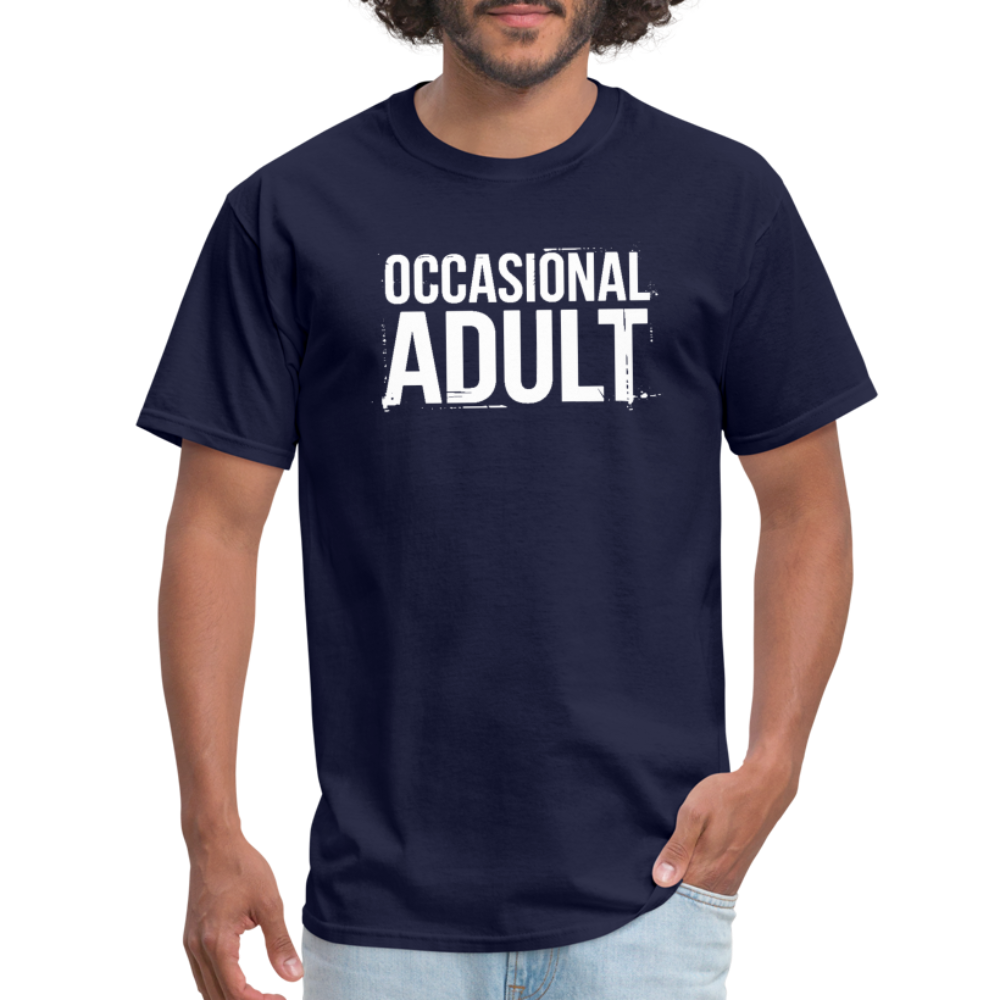 Occasional Adult T-Shirt - navy