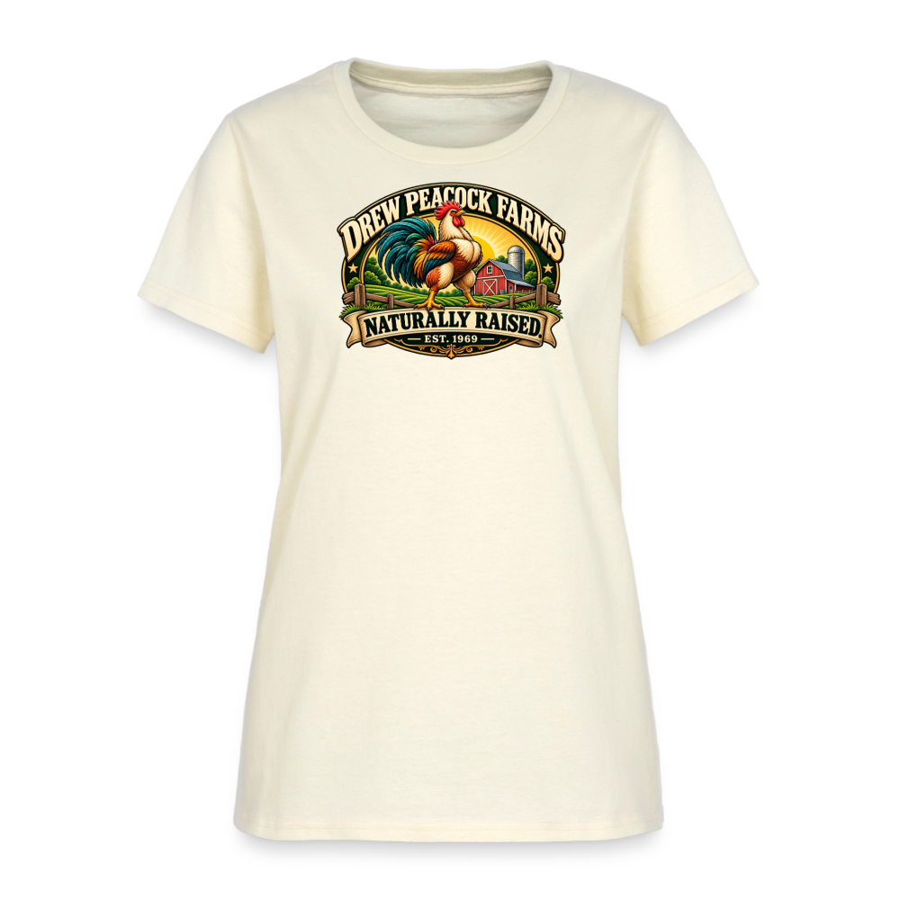 Drew Peacock Farms Women's T-Shirt - off white