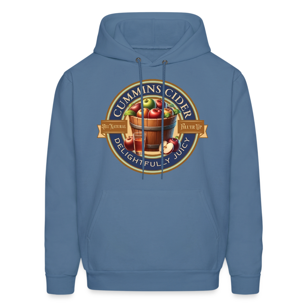 Cummins Cider (Funny Adult Humor) Hoodie - denim blue