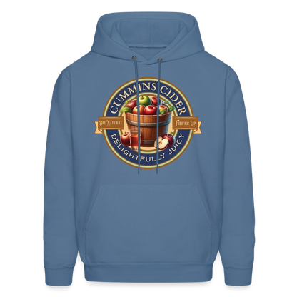 Cummins Cider (Funny Adult Humor) Hoodie - denim blue