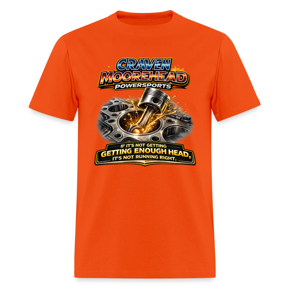 Craven Moorehead PowerSports T-Shirt Color: Orange