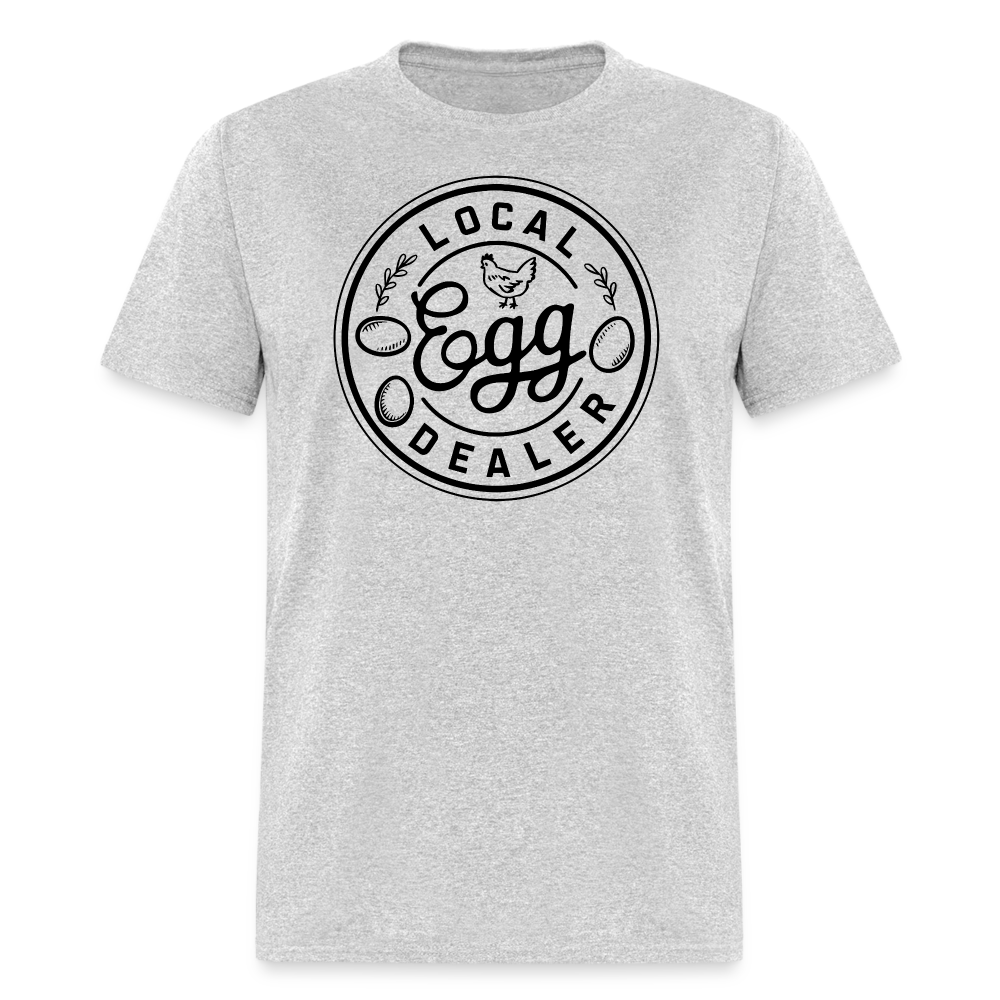 Local Egg Dealer T-Shirt - heather gray