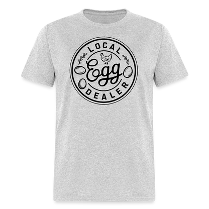 Local Egg Dealer T-Shirt - heather gray