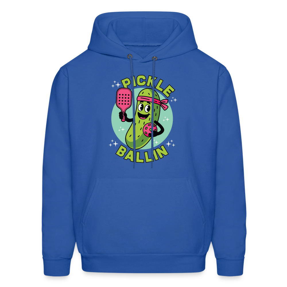 Pickle Ballin Hoodie - royal blue