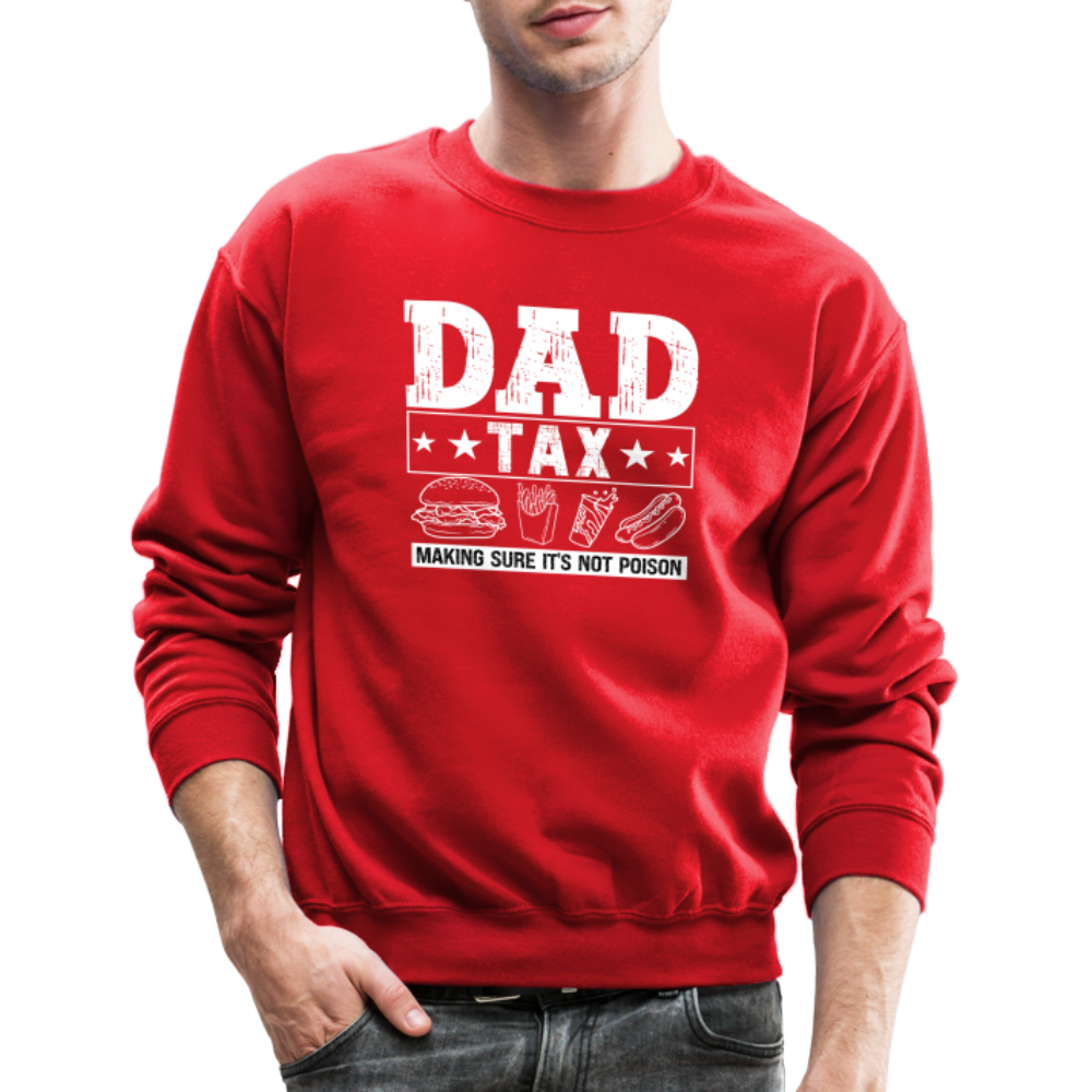 Dad Tax Sweatshirt - red