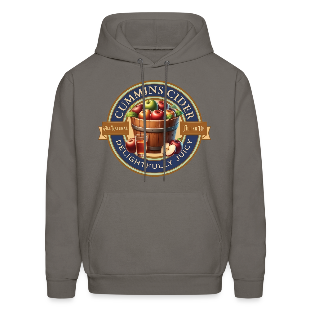 Cummins Cider (Funny Adult Humor) Hoodie - asphalt gray