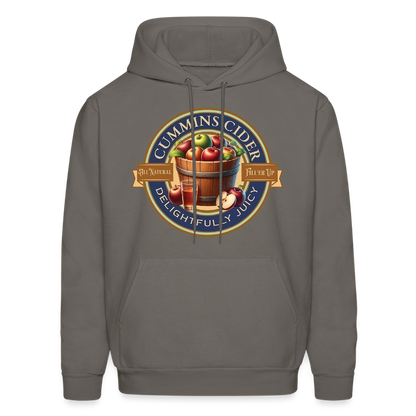 Cummins Cider (Funny Adult Humor) Hoodie - asphalt gray