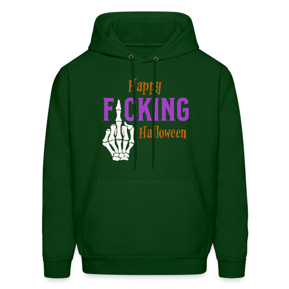 Happy F*cking Halloween Hoodie - forest green