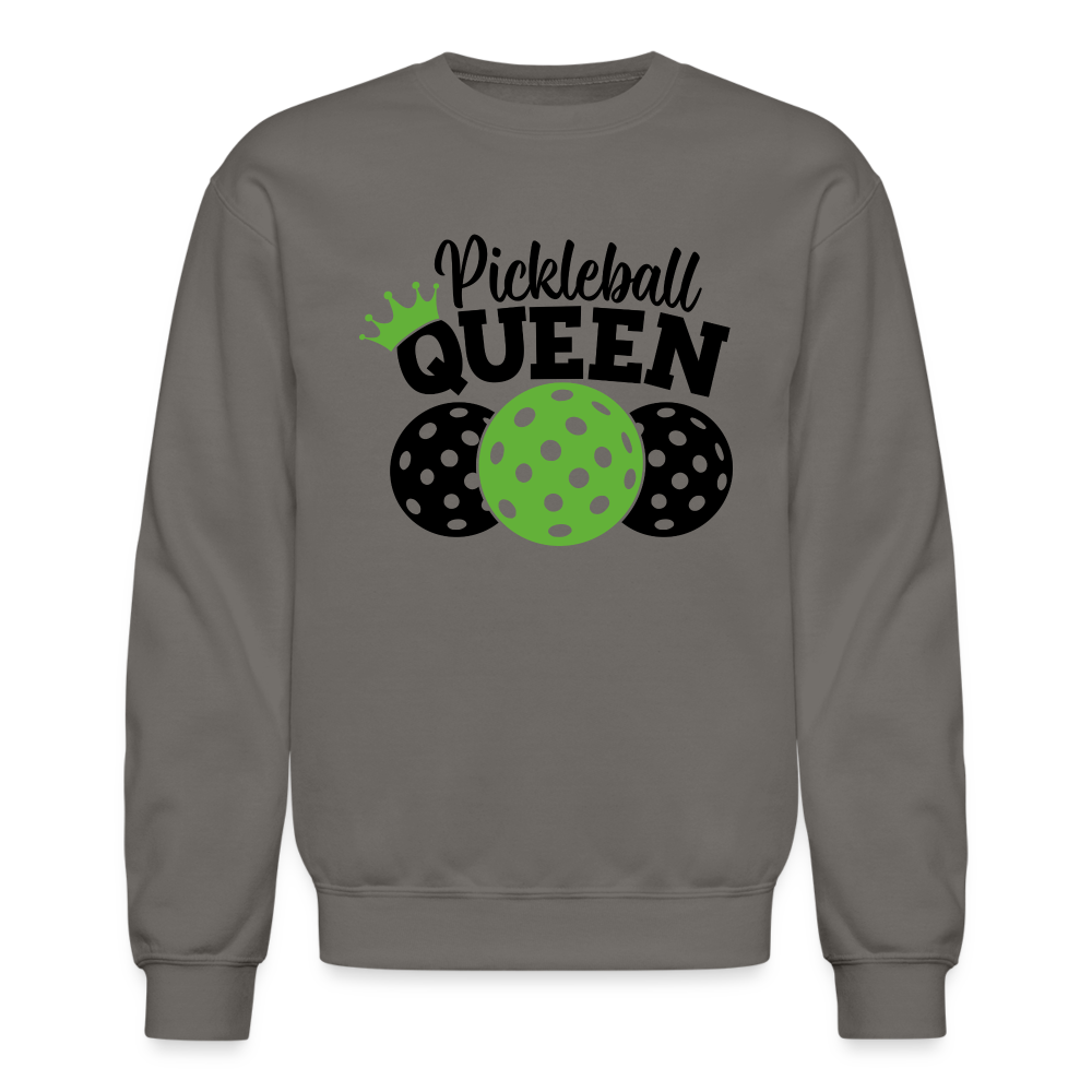 Pickleball Queen Sweatshirt - asphalt gray