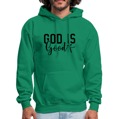 God is Good Hoodie - kelly green