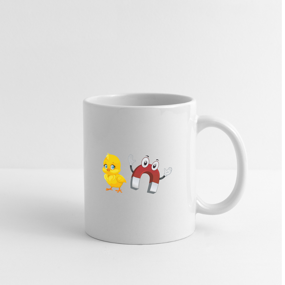 Chick Magnet Coffee Mug - Color: white