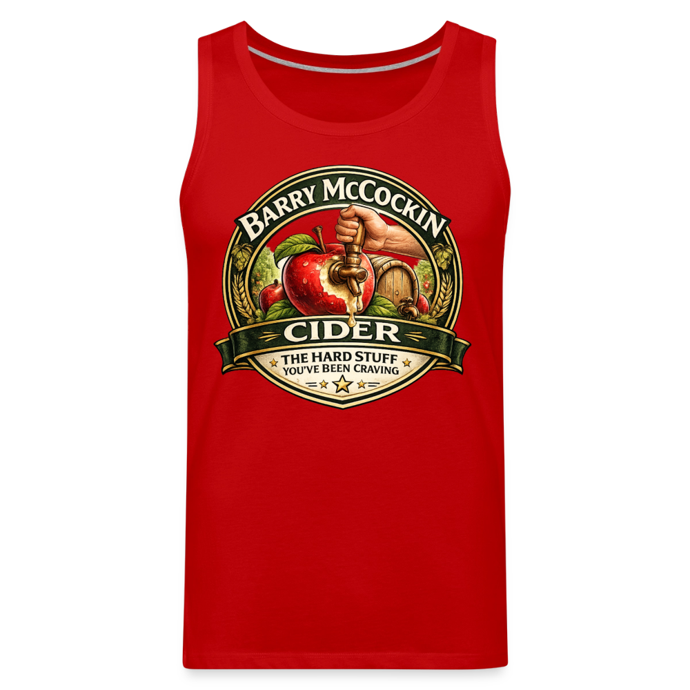 Barry McCockin Cider Funny Tank Top Color: White