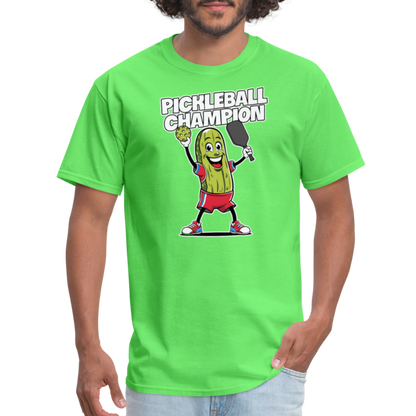 Pickleball Champion T-Shirt - kiwi